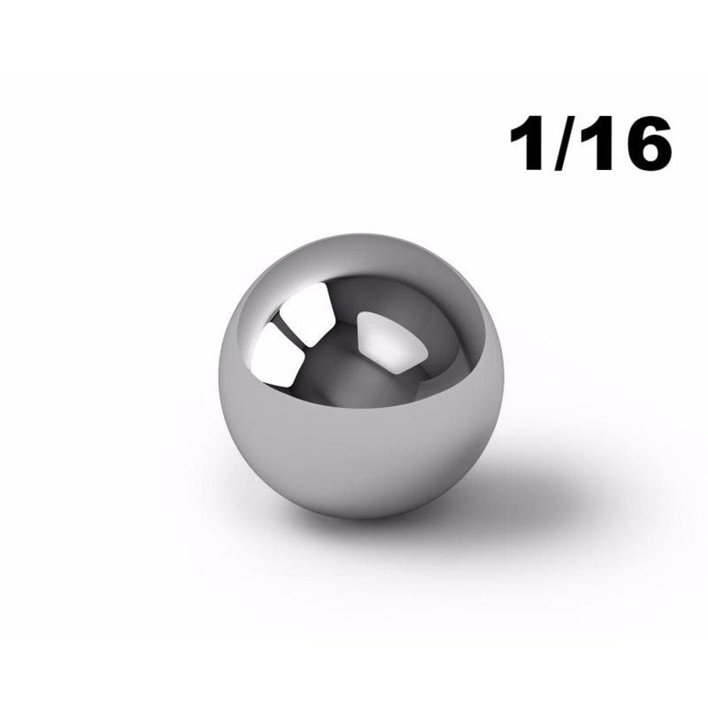 1/16" Inch 440 Stainless Steel Ball Bearings G5 Pack of 3000