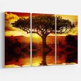 thumbnail image 3 of Design Art - Lonely Tree in African Sunset, 3 of 3