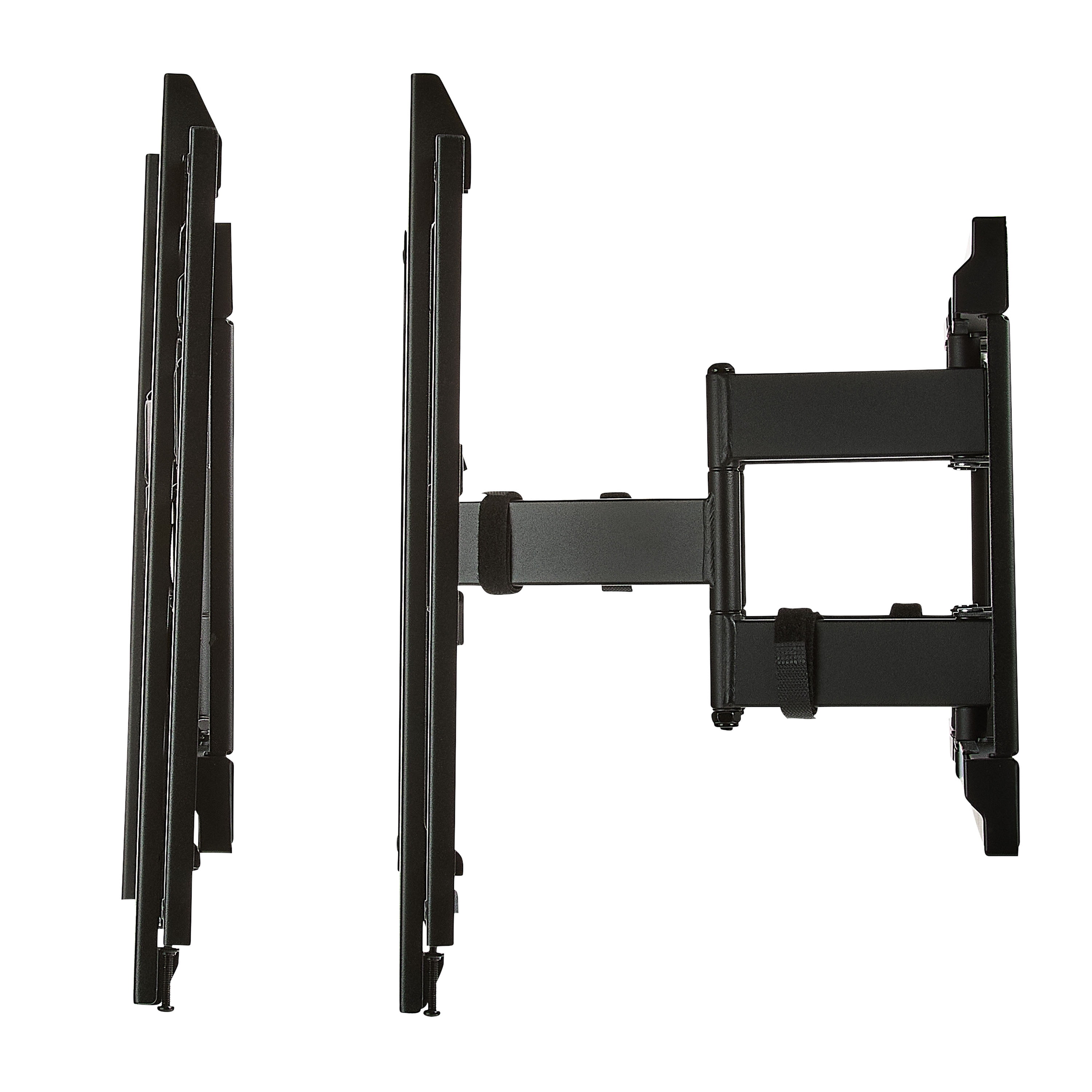 onn Ultra-slim Full Motion TV Wall Mount for 50" to 86" TVs, UL Listed, swivel ±45°, up to +5°/-20° Tilting
