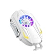thumbnail image 2 of Seitruly Ventilador de refrigeración para teléfono móvil, radiador portátil, 3 marchas, ajustable, recargable, Universal, Cool Gaming, accesorio de Teléfono y Comunicación Blanco, 2 of 6