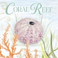 thumbnail image 2 of Gaynor, Janice 12x12 Gold Ornate Wood Framed with Double Matting Museum Art Print Titled - Coral Reef, 2 of 4