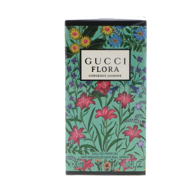 1oz Gucci Flora Gorgeous Jasmine - Floral Gardenia Scent Eau De