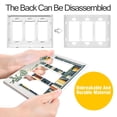thumbnail image 4 of Yayeee Rocker Switch Wall Plate 1-Gang 4.6"x2.9" Home Decorative Outlet Cover, White Shelf, 4 of 6