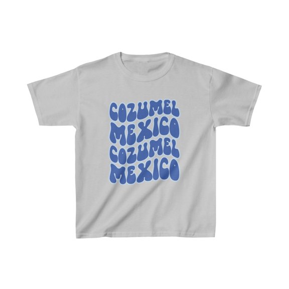 Cozumel Mexico Kids Shirt Gifts Boys Girls Youth Tee Tshirt