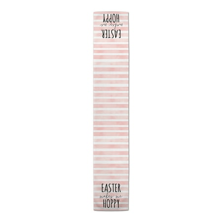 

Creative Products Easter Makes Me Hoppy 16x72 Cotton Twill Table Runner