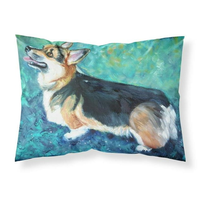 Carolines Treasures 7408PILLOWCASE Corgi Pembroke Fabric Standard Pillowcase