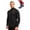 Charcoal Grey, variant on Merino.tech Men's Merino Wool Quarter Zip Base Layer with Socks, Black, Size M