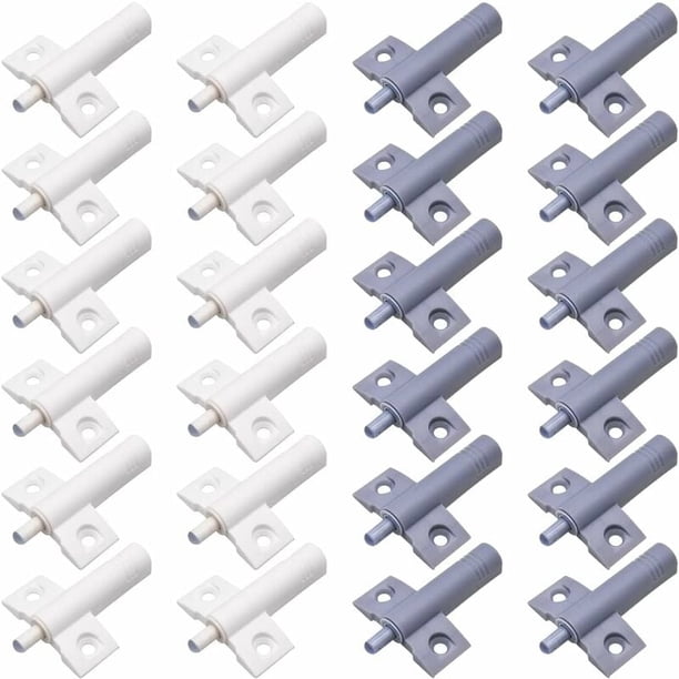 Amortiguador de puerta de cocina, 24 piezas Amortiguador de puerta para muebles Amortiguadores de puerta Amortiguador de cocina Puerta de plástico Altamente reciclable Alta resistencia Reduce el ruid