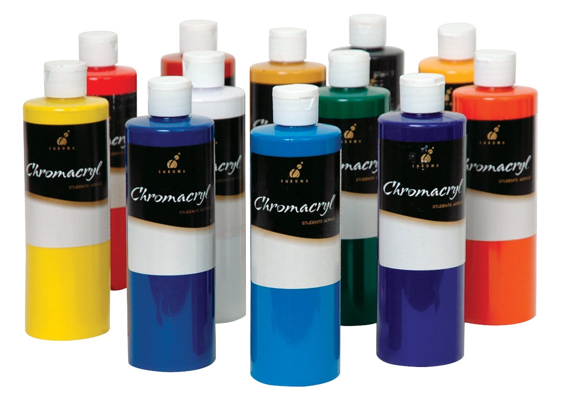 Chromacryl Acrylic Paint Set12