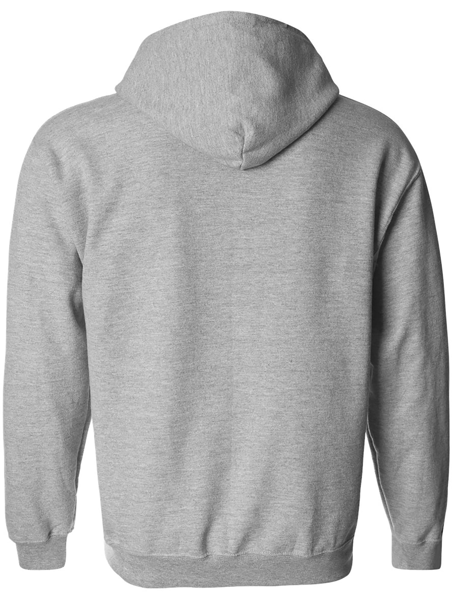 ARMY Full-Zip Hooded Sweatshirt in Gray