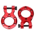 thumbnail image 1 of Piezas de decoración de gancho de remolque de Metal RC, 2 uds., aptas para TRAXXAS TRX-4 1/10 RC Crawler (rojo), 1 of 8