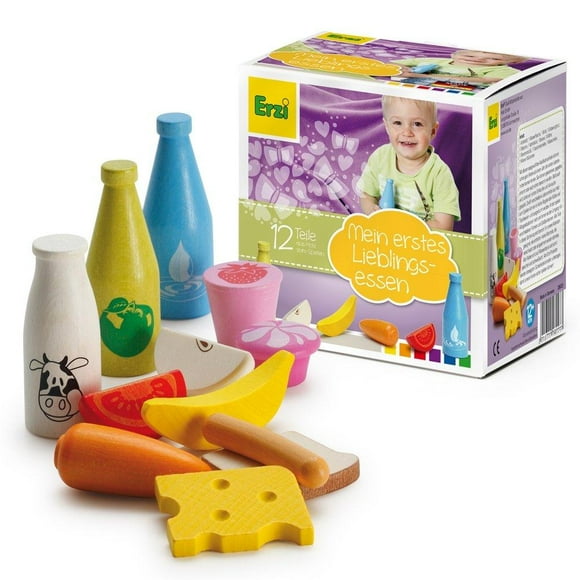 Erzi Assortiment pour Jeunes - Nourriture de Jeu Fabriquée en Allemagne