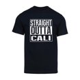 thumbnail image 1 of Mens Straight Outta Cali Short-Sleeve T-Shirt - Navy - Medium, 1 of 1