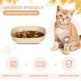 thumbnail image 5 of ACDANC Cat Food Bowl Set,6 Inch Wide Shallow Cat Bowl for Relief Whisker Fatigue,Small Flat Cats Dish,Shallow Pet Feeding Dish Or Plate for Kittens and Small Dogs(4Pcs), 5 of 7