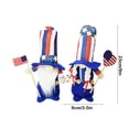 thumbnail image 3 of TIMIFIS Cloth Doll Set, Home Decor The United States Independence Day Doll Flag Faceless Doll Faceless Old Man Rudolph Doll 4th of July Party Decoration, 3 of 6