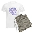 thumbnail image 6 of CafePress - UNICORN KISSES And MERMAID WISHES Pajamas - Men's Light Loose Fit Cotton Pajama Set, 6 of 7
