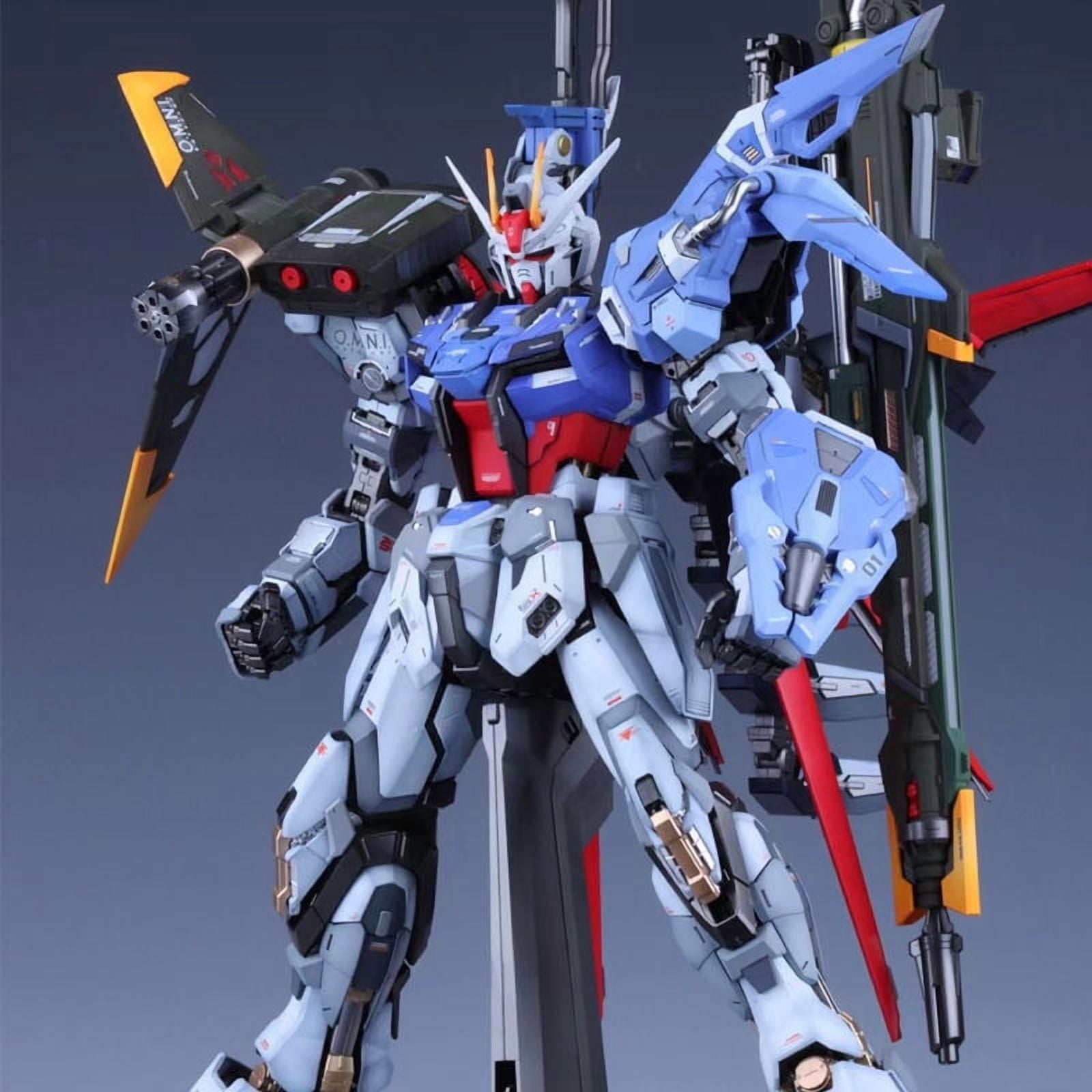 Anime Figure magic HG perfect attack assembly 1/144 model animation peripheral figure gift ornament robot warrior Action Figures