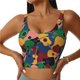 thumbnail image 1 of Balery Colored Guitars Sujetadores deportivos con espalda cruzada para mujer, acolchados, sin costuras, de alto impacto, ideales para yoga, gimnasio, entrenamiento y fitness.-Large, 1 of 8