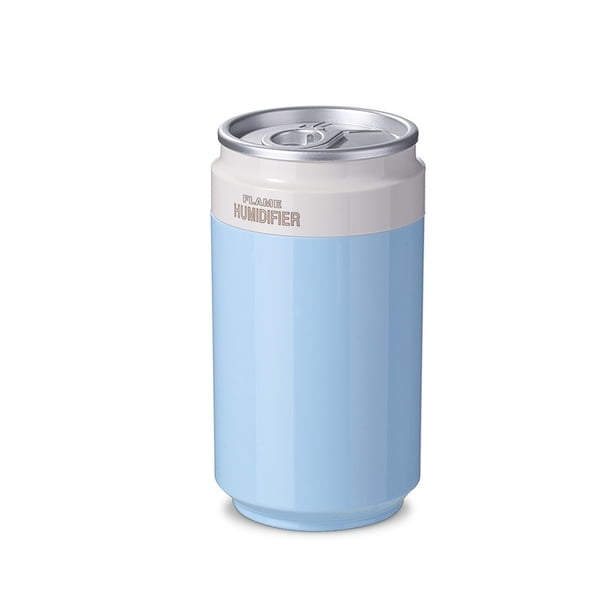 Humidificador de aire Bearachild 200ml para dormitorio sala de estar difusor con luz nocturna generador de niebla portátil de plástico Azul