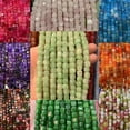 thumbnail image 2 of 1 strand 8mm square cube agate beads – dyed natural stone strand for DIY jewelry making, bracelets & necklaces, 2 of 2