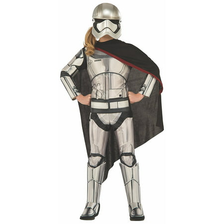 Costume Star Wars Episode VII: The Force Awakens Deluxe Captain Phasma Child Costume, Small, NOTE: Costume sizes are different from clothing sizes; review the.., By
