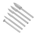 thumbnail image 1 of Woodworking Carving Bit, With 3.0mm Shank High Speed Steel 3 Flute Engraving Bit Wood Carving Tools 0.5-3.2mm Clamping Range For Wood Mortises Carving Engraving, 1 of 8