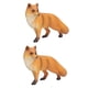 thumbnail image 5 of Juguete modelo Fox, 2 piezas Figura de zorro realista Modelo de zorro realista Juguete modelo de zorro realista Diseño exquisito, 5 of 9