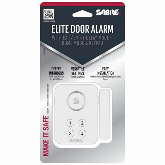 Alarme de Porte BTRY 120 dB (Lot de 1)
