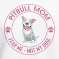thumbnail image 3 of CafePress - PITBULL MOM Hooded Sweatshirt - Pullover Hoodie, Hooded Sweatshirt, 3 of 3
