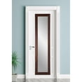 thumbnail image 3 of BrandtWorks BM83THINH-WH 3 in. Industrial Sage Slim Full Length Over the Door Mirror, Multi Color, 3 of 10