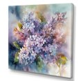 thumbnail image 2 of Designart "Purple Green Beautiful Lilacs IV" Floral Lilacs Wall Decor, 2 of 5