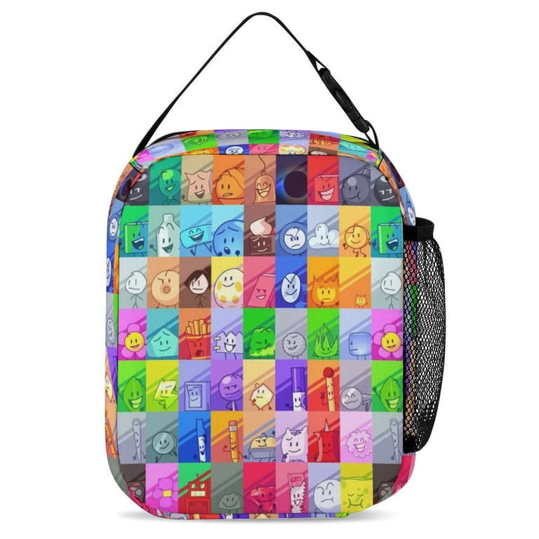 Battle for Dream Island BFDI Lunch Bag Insulated Lunch Box Meal