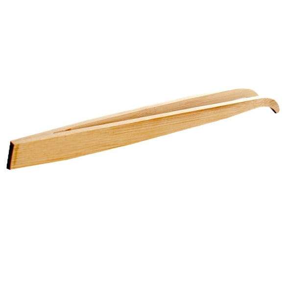 Pinzas de alimentación para Pinzas Clip de herramienta para mascotas de bambú / acero inoxidable - Plata, Bambú 16,5cm Bambú 165cm Yinane Pinzas de acero inoxidable