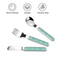 thumbnail image 3 of Kdxio Great White Shark Toddler Utensils Set - Kids Silverware Set, Set Kids Utensils Set with Case for Preschooler Children, 3 of 8