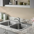 thumbnail image 3 of American Standard Colony Pro Single-Handle Standard Kitchen Faucet with Deck Plate in Stainless Steel, 3 of 6