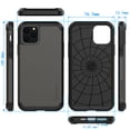thumbnail image 7 of Luvvitt Ultra Armor Dual Layer Heavy Duty Case for iPhone 11 Pro Max 2019 - Space Gray, 7 of 7