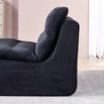 thumbnail image 4 of TrumanPick Bean Bag Chairs for Adults, Cloud Floor Sofa Couch Foam Lounge Chair for Living Room, Black, 4 of 7