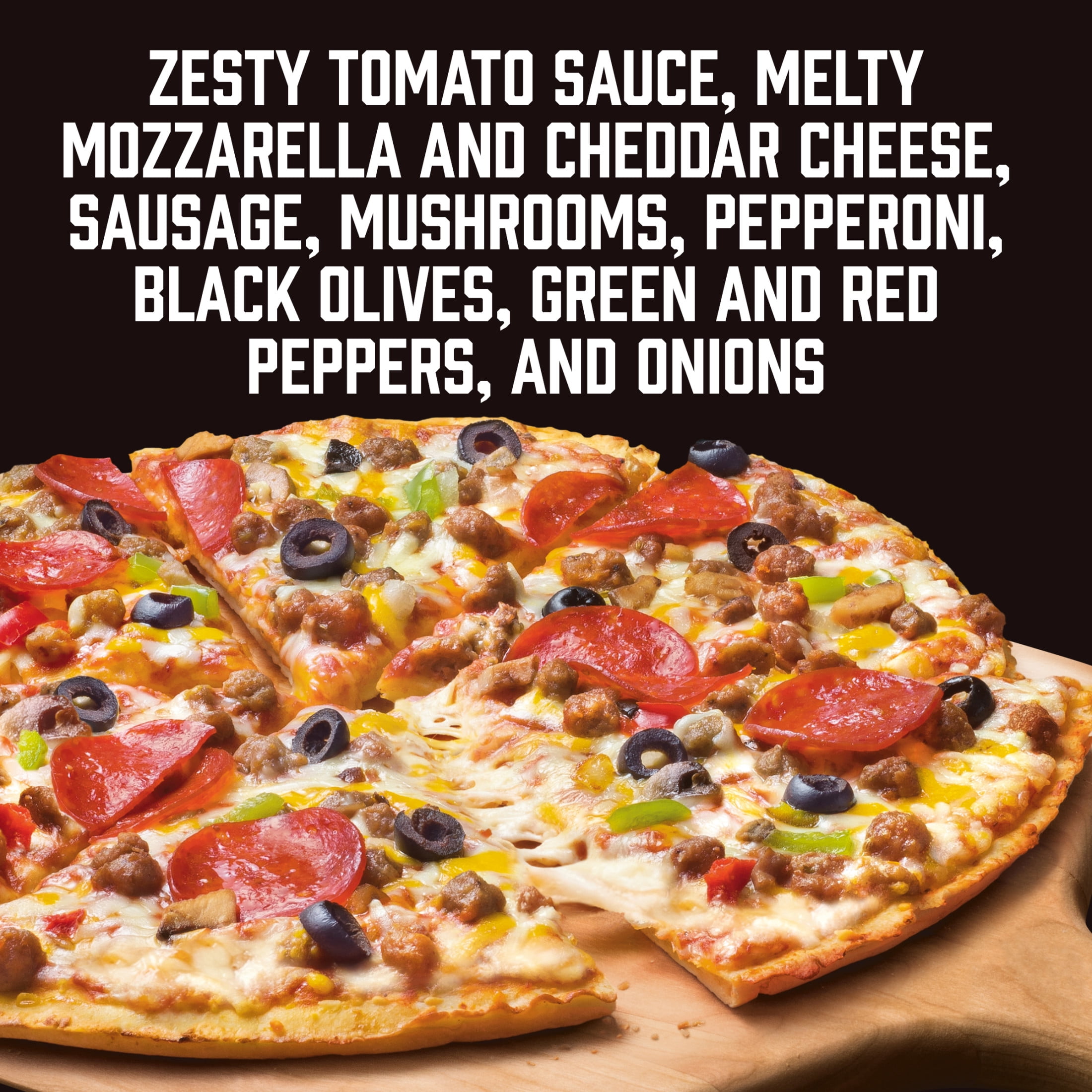 Red Baron Special Deluxe Classic Crust Frozen Pizza, 22.94 oz