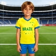 thumbnail image 2 of Unisex Kids Football Girls Football Shirts Boy Football Outfits Little Athlete 2 14 Years Clothes, 2 of 5