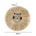 thumbnail image 4 of MesaSe MesaSe PENGXAING Hand-woven Straw Cartoon Animal Wall Hanging Craft, 4 of 6
