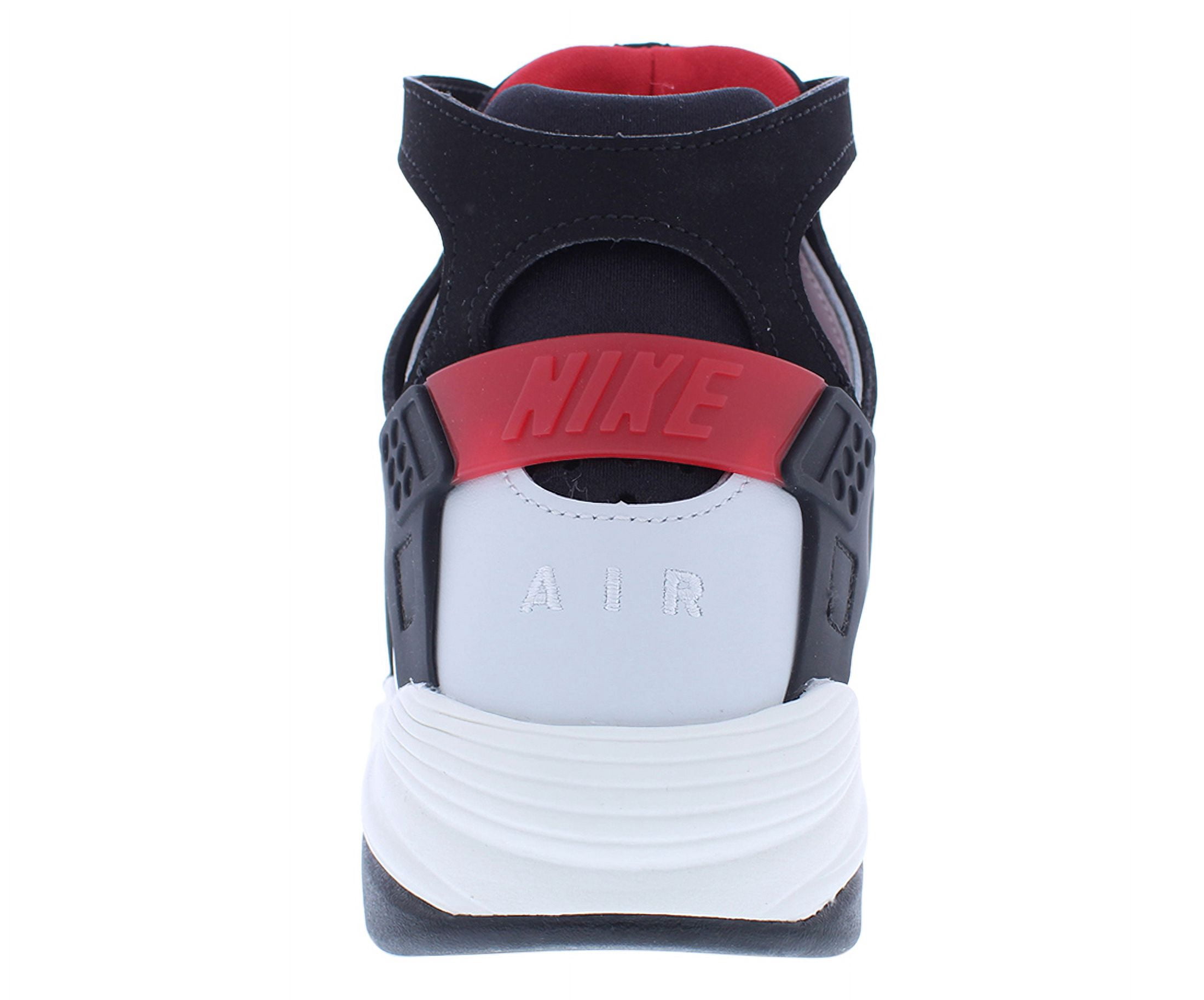 nike air huarache red and black