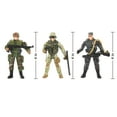 thumbnail image 5 of JOYIN 16 Pcs Military Toy Soldiers Playset, Army Men Figures with 12 Army Ranger Action Figures and Weapon Gear Accessories Military Combat Toys, 5 of 6