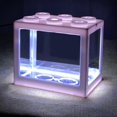 thumbnail image 4 of de Decorativo Acuario USB Lámpara de Luz LED de Rosado Sunnimix Tanque de acuario de escritorio, 4 of 8