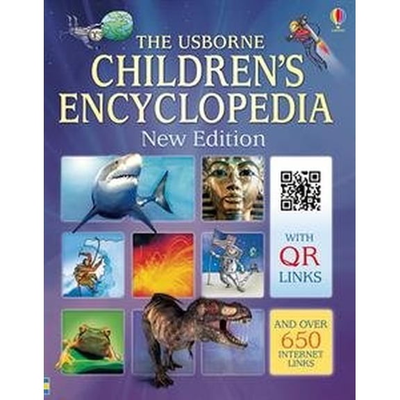 Pre-Owned Usborne CHILDREN'S ENCYCLOPEDIA New Edition SoftCover w QR & Internet Links (Paperback) 0794528430 9780794528430