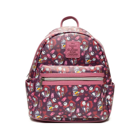The Nightmare Before Christmas Jack and Sally Hearts Mini-Backpack