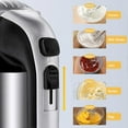 thumbnail image 2 of in 1 Electric Hand Mixer Kitchen 450W Versatile Beater 5 Speeds4 Attachments 1 Storage Base Easily Ejected, 2 of 5