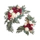 thumbnail image 1 of 2 guirnaldas de arco de boda con flores artificiales, adorno colgante para decoración del hogar, telón de fondo floral para decoración de puerta de Rojo, 1 of 8
