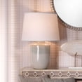 thumbnail image 3 of Jamie Young Co Lagoon Coastal Ceramic Table Lamp in Soft Cream, 3 of 3
