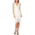 thumbnail image 1 of Bardot Womens Lace Sheath Dress white XS, 1 of 1