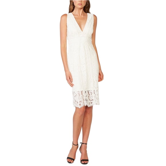 Bardot Womens Lace Sheath Dress white XS